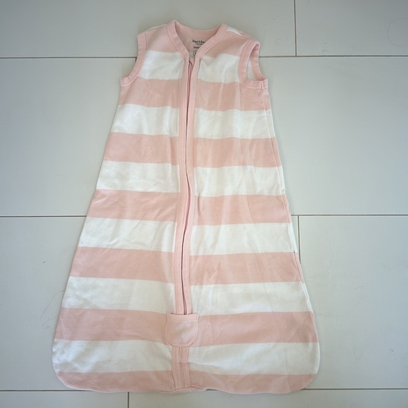 Rugby Stripe Organic Beekeeper™ Wearable Baby Blanket - Blossom 0/6m - Picture 4 of 6